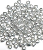 Heart Bead Crystal Full Labrador, Pressed Czech Glass, 6mm 00030-27000-20 beads