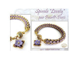 Spirale Lovely Bracelet Pattern - DO NOT BUY- Sent free by email-Free with par Puca bead purchase, Read the description below for details