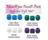Minos Par Puca-Paris Light Matte Collection, 2.5X3MM Czech glass, 5 grams