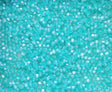 Preciosa 3mm, 4mm Crystal Bicone, Caribbean Sea AB Matte