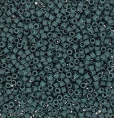 Delica, 11/0 Matte Eucalyptus, DB2407 Miyuki Delica-5 grams