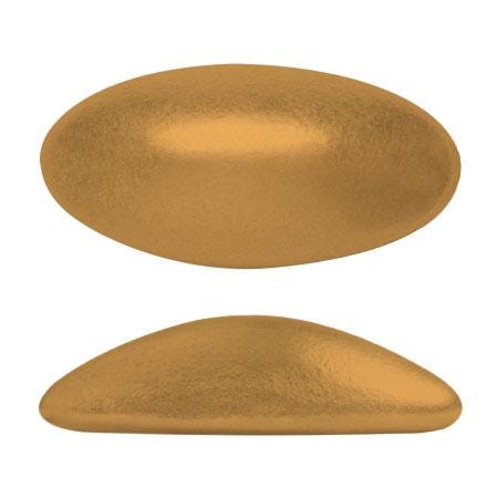 Athos Oval Cabochon - Matte, 20x10MM Czech Glass, Qty 2 Beads the same color, Choose a color