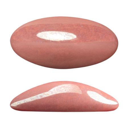 Athos Oval Cabochon - Luster Coating, 20x10MM Czech Beads, Qty 2 Beads per color