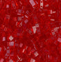 Half Tila Red Transparent, HTL-140 Miyuki, 5 grams