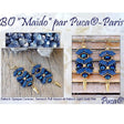 Maido Earring Pattern - DO NOT BUY- Sent free by email-Free with par Puca bead purchase, Read the description below for details