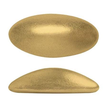 Athos Oval Cabochon - Matte, 20x10MM Czech Glass, Qty 2 Beads the same color, Choose a color