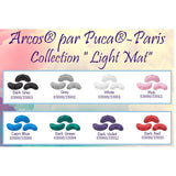 Arcos par Puca Light Matte Collection, 3-Hole 5X10MM Czech Glass, 30 Beads - Choose a Color