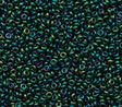 8/0 Demi Round Higher Metallic Junebug, Toho Bead 3mm, 506-5 grams