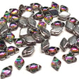 GemDuo Backlit Spectrum, 2-Hole Czech beads 8x5mm, 00030-29436-50 beads