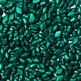 GemDuo Alucolour Emerald, 2-Hole Matubo Czech beads 8x5mm,00030-33406, 50 beads