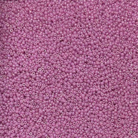 11/0 Opaque Dark Orchid Luster Miyuki Glass Seed Beads, 1867-10 grams