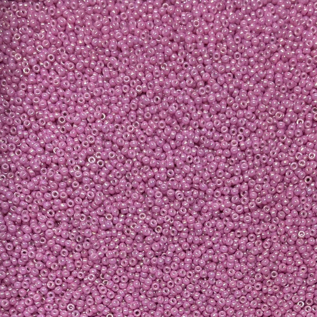 11/0 Opaque Dark Orchid Luster Miyuki Glass Seed Beads, 1867-10 grams