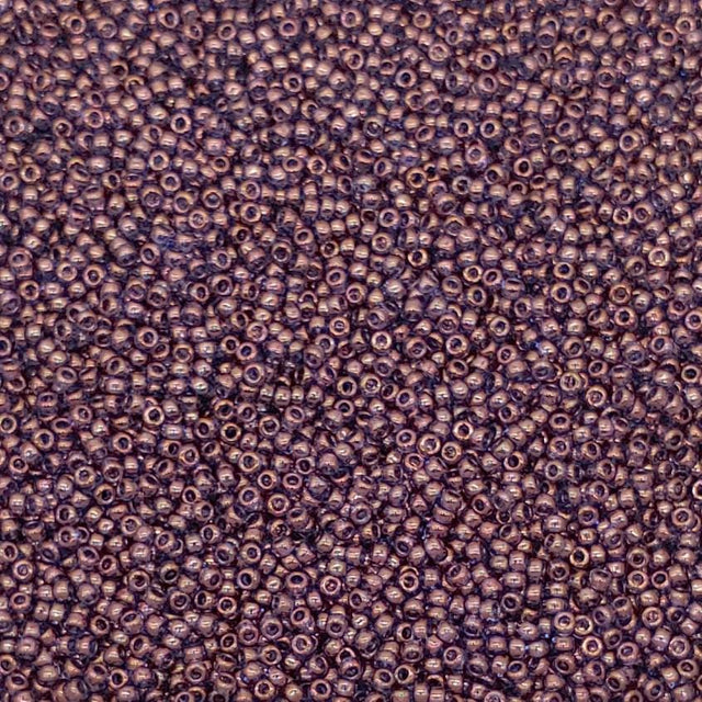 11/0 Violet Gold Luster Miyuki Glass Seed Beads, 1884-10 grams