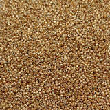 15/0 Toho Champagne Permafinish, PF592 Round Seed Bead 