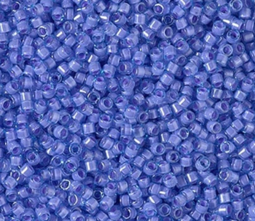 Miyuki 11/0 Delica DB2388 Inside Dyed Lavender
