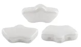 Delos Opaque Ceramic 3 Colors Par Puca ®-Paris® 3 Hole 6x11mm-25 Beads**See pattern section, Free patterns if not added to cart