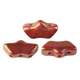Delos Bronze Coatings 4 Colors Par Puca ®-Paris® 3 Hole 6x11mm-25 Beads**See pattern section, Free patterns if not added to cart