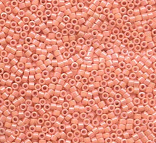 DB0207 11/0 Opaque Tea Rose Luster Miyuki Delica