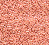 DB0207 11/0 Opaque Tea Rose Luster Miyuki Delica
