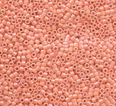 DB0207 11/0 Opaque Tea Rose Luster Miyuki Delica