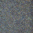 15/0 Toho Semi Glazed Rainbow-Jet-Round Seed Bead 2642F-10 grams