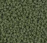 Miyuki 11/0 Delica DB1585 Matte Opaque Avocado
