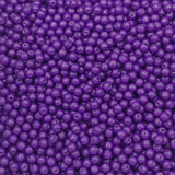 3mm Round Vivid Purple Czech Glass Beads, 02020-34273
