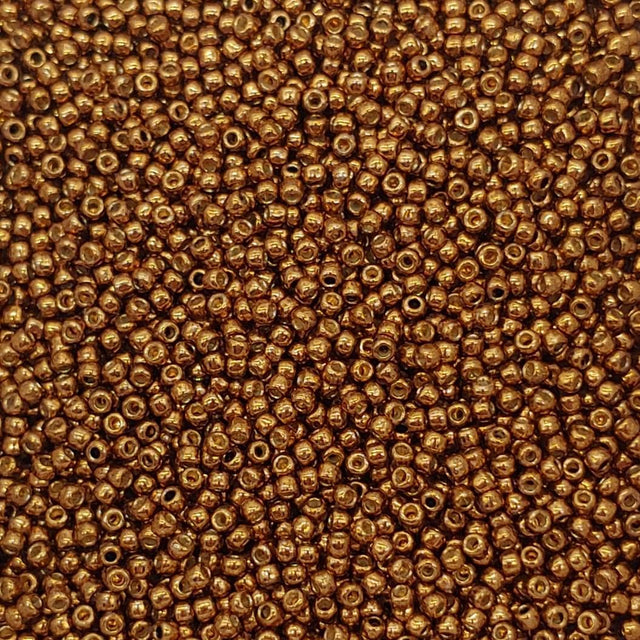11/0 Toho Bronze Permafinish, color PF594 Round Seed Bead 10 grams