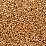 8/0 Toho Champagne Permafinish, PF592 Round Seed Bead 