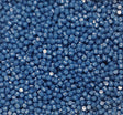 Minos Par Puca Opaque Curacao, 2.5X3MM Czech glass 02020-31133, 5 grams