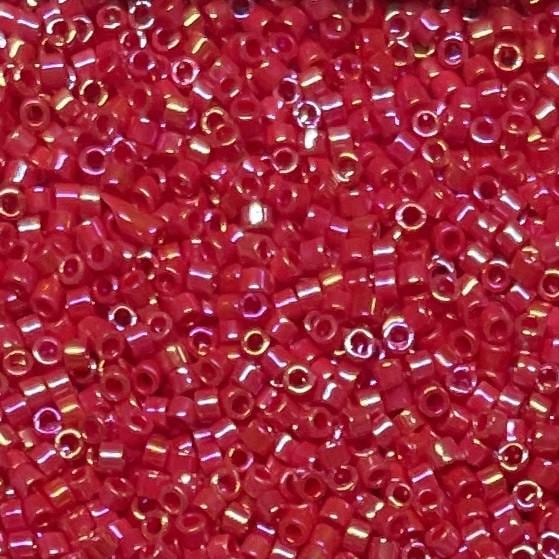 Delica 11/0 Opaque AB, Miyuki Opaque AB Delica Bead-5 grams