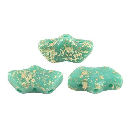 Delos Splash 6 Colors Par Puca® 3 Hole 6x11mm-25 Beads**See pattern section, Free patterns if not added to cart
