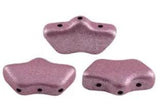 Delos Par Puca ®-Paris® Matte Metallic Dark Blue, 3 Hole Czech Glass 6 x 11mm, 23980-79032-25 beads