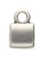 Cymbal Piperi Tila Bead Ending, 012359 choose a color, 4 pieces