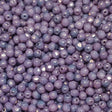 4mm Fire Polish Lila Vega Bronze Czech Glass Faceted Round Beads