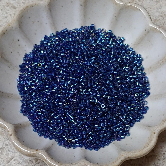 Miyuki 11/0 Delica DB2386 Inside Dyed Night Sky