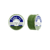 One-G Toho Green Nylon Beading Thread 50, 125 Yards