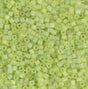 1.8mm Miyuki Cube Matte Chartreuse SB18-134FR, 10 Grams