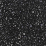 1.8mm Miyuki Cube Black SB18-401, 10 Grams