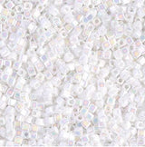 1.8mm Miyuki Cube Matte White SB18-402FR, 10 Grams
