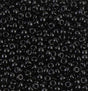 8/0 Black, Miyuki Glass Seed Beads, 401