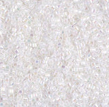 Miyuki 11/0 Delica DB0222 White Opal AB