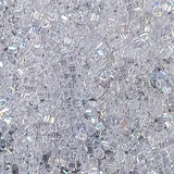 1.8mm Miyuki Cube Crystal AB SB18-250