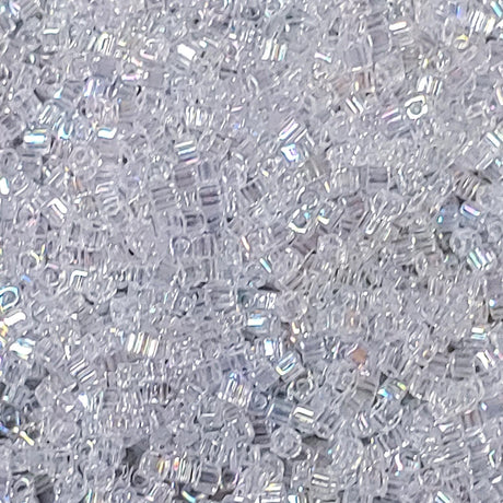 1.8mm Miyuki Cube Crystal AB SB18-250