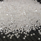 1.8mm Miyuki Cube Pearl White Luster SB18-420, 10 Grams