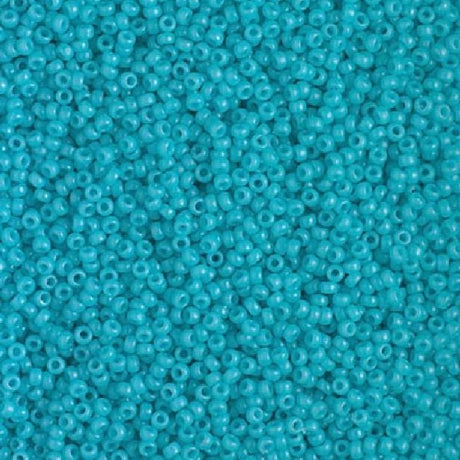 15-4480 Duracoat Dyed Opaque Underwater Blue, Miyuki Seed Bead 15/0