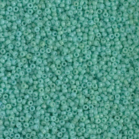 15-4475 Duracoat Dyed Opaque Sea Opal, Miyuki Seed Bead 15/0