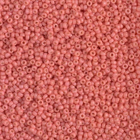 15-4464 Duracoat Dyed Opaque Light Watermelon, Miyuki Seed Bead 15/0