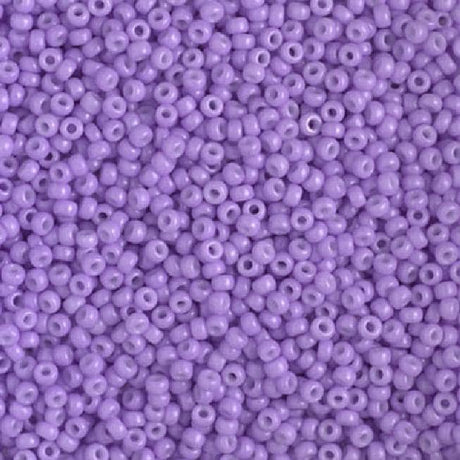 11/0 Duracoat Opaque Light Purple, Miyuki Seed Bead, 4488-10 grams