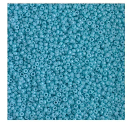 15/0 Duracoat Opaque Nile Blue, Miyuki Seed Bead, 15-4478